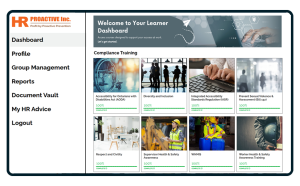 HR Proactive – Main Page